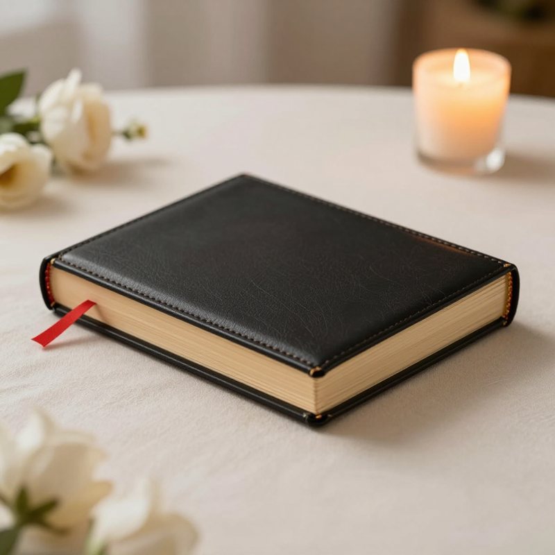 AI-generated picture: KJV Holy Bible, giant print