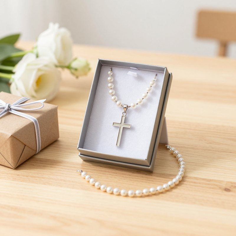 AI-generated picture: Rosary beads for women