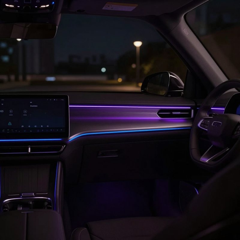 AI-generated picture: Ambient interior LED kit