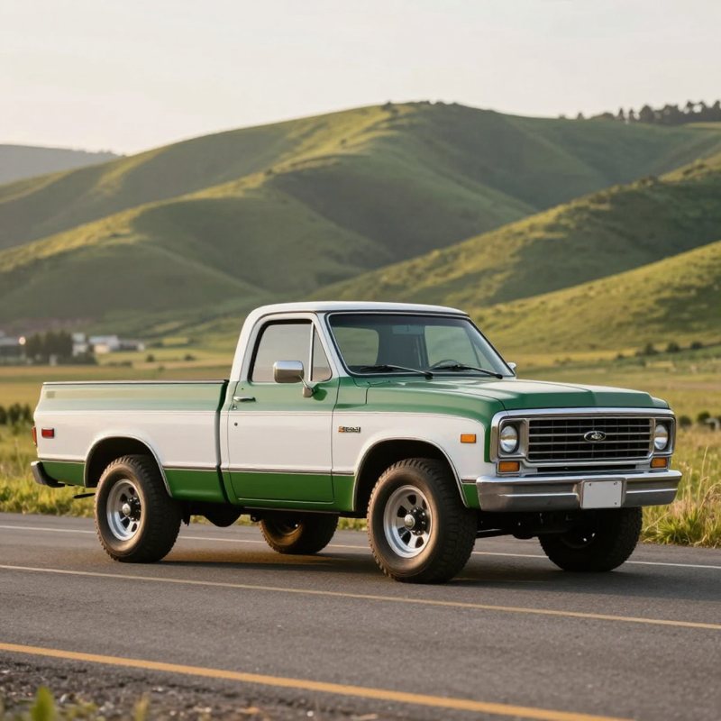 AI-generated picture: Classic pickups