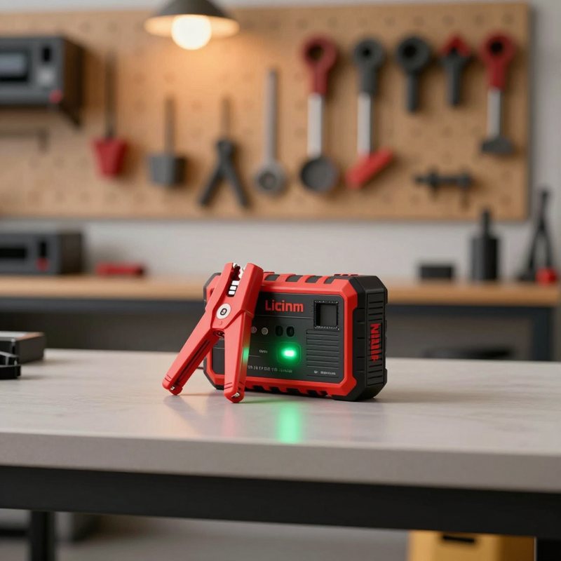 AI-generated picture: Portable jump starter