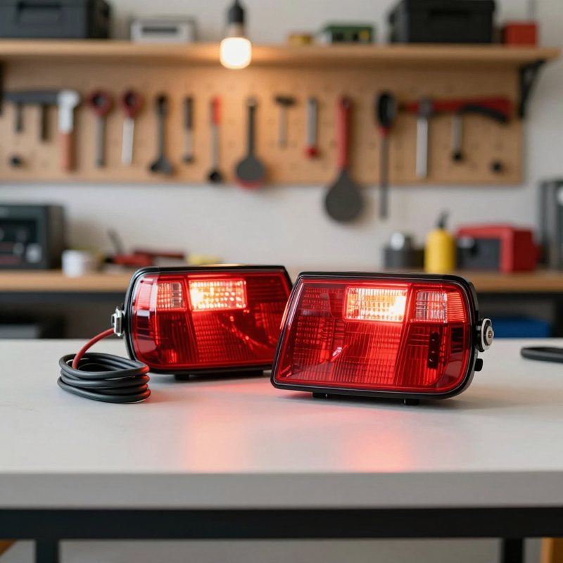 AI-generated picture: Submersible LED tail lights
